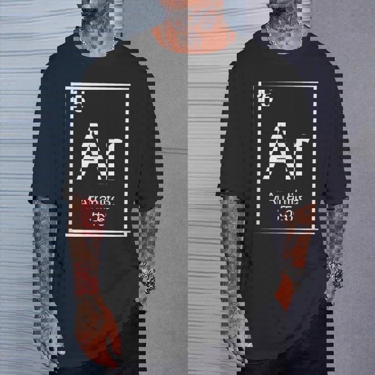 Armalite Ar-15 元素周期表 Tシャツ 彼への贈り物