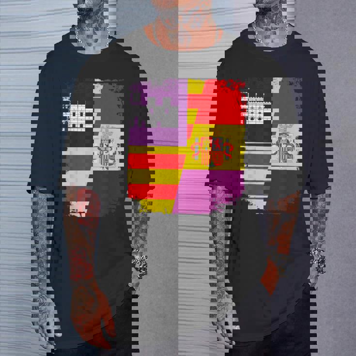 Bandera Islas Baleares España Republicana Republica Española Camiseta unisex Regalos para él