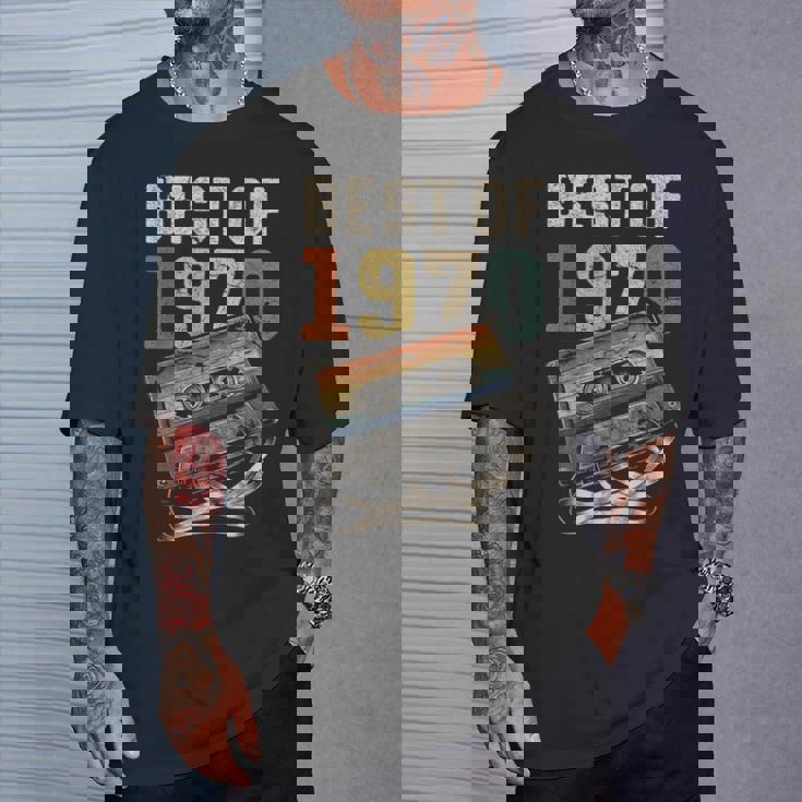 Best Of 1970 カセットテープ 56年 音楽 レトロ 誕生日 Tシャツ 彼への贈り物