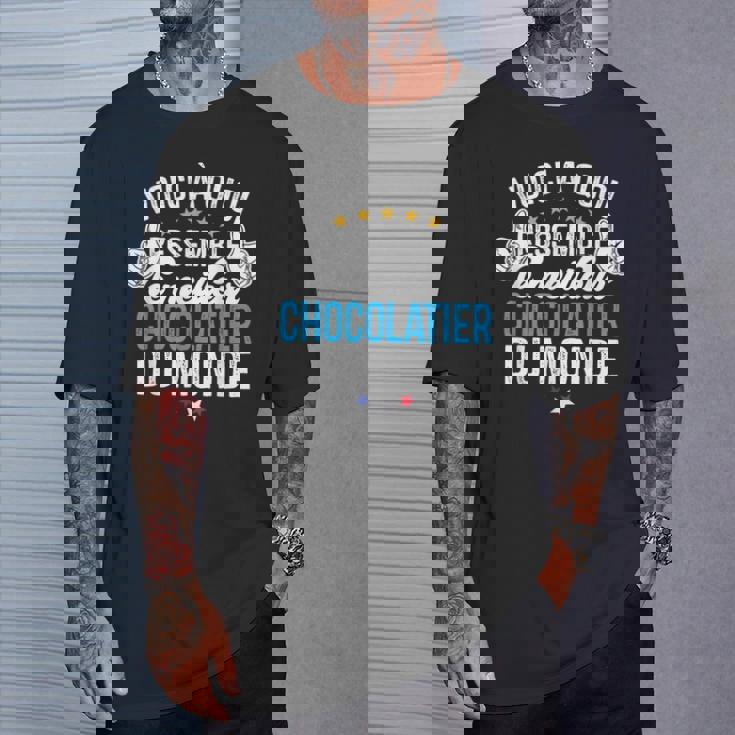 Chocolatier Humour Chocolatier Homme Cadeau Retrai T-Shirt Cadeaux pour lui