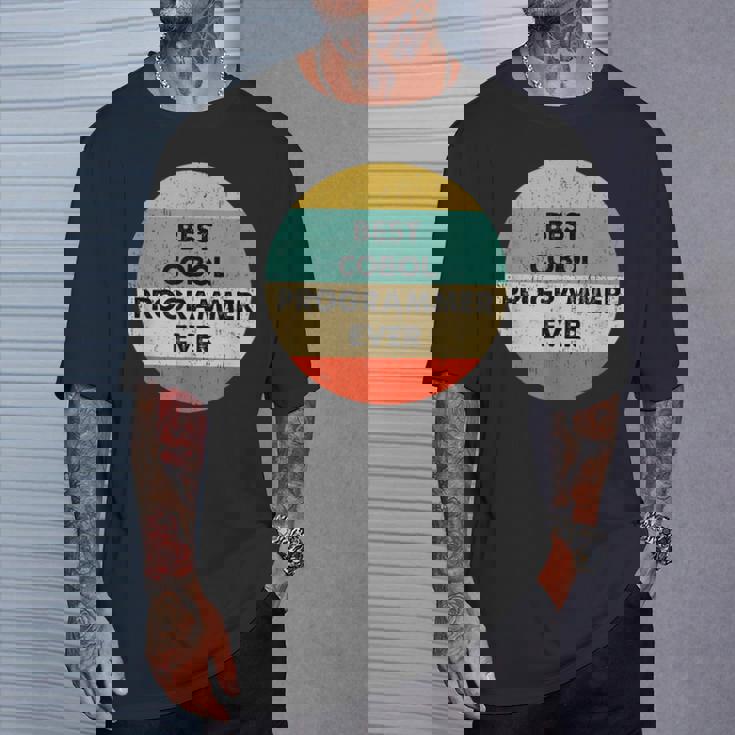 Cobol プログラマーシャツ 史上最高のコボルプログラマー Tシャツ 彼への贈り物