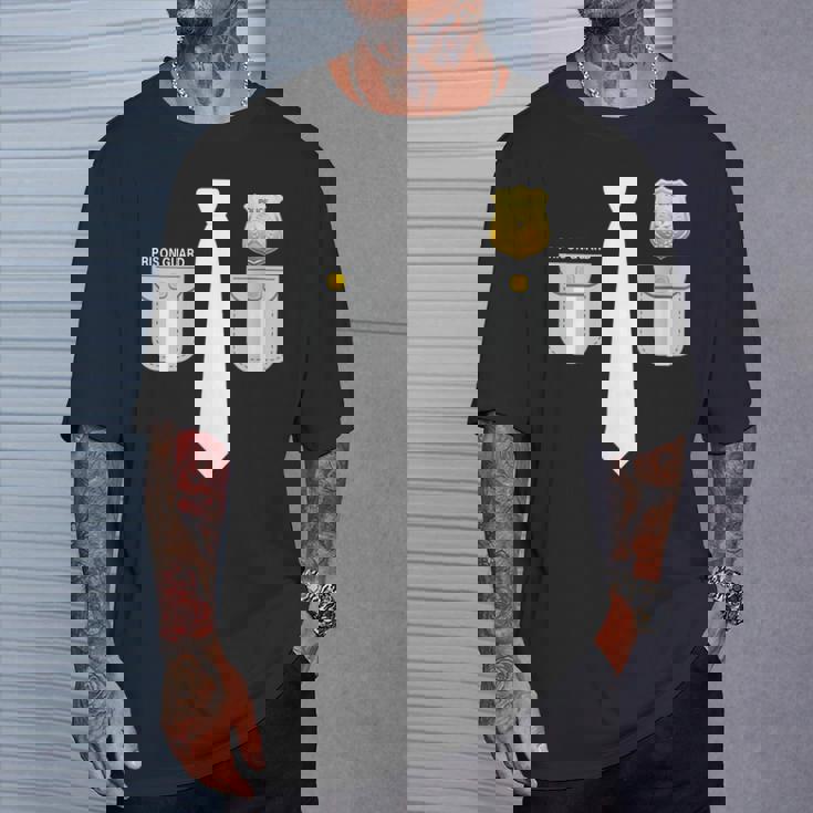 Costume De Gardien De Prison Américain T-Shirt Cadeaux pour lui