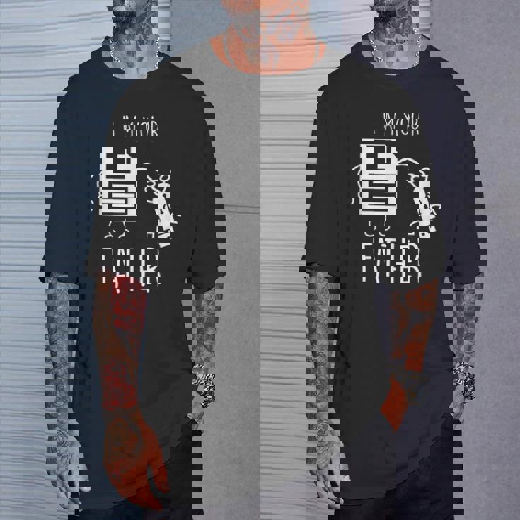 Cute & Usb Floppy Disk I Am Your Father Pun Tシャツ 彼への贈り物