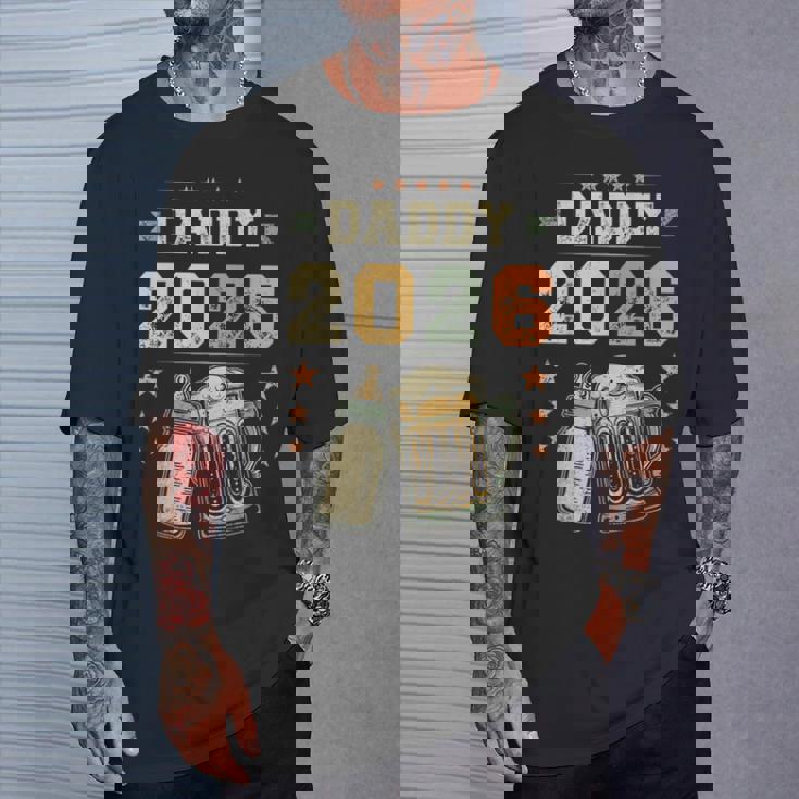 Daddy 2026 Prima Festa Del Papà Nuovo Papà Giovane Maglietta Regalos para él