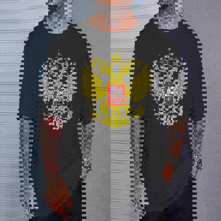 De L'aigle Russe Unionoviétique Cccp Ussr Russie T-Shirt Cadeaux pour lui