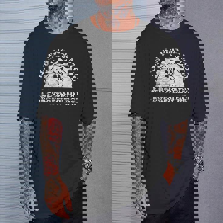 Divertido Y Lindo Retrointage Progresivo Rock O Rock Progresivo Camiseta unisex Regalos para él