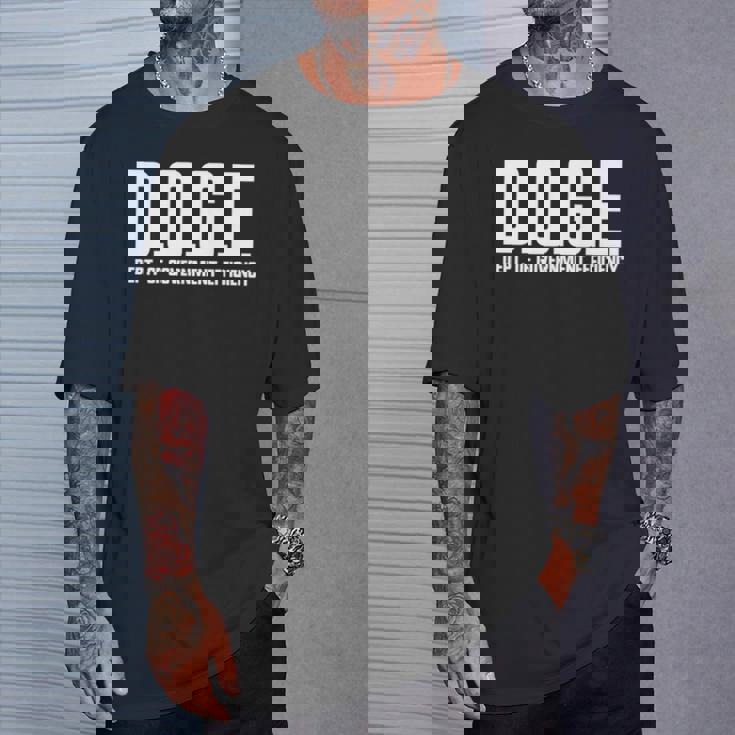 DOGE 政府効率省 Doge 長袖tシャツ Tシャツ 彼への贈り物