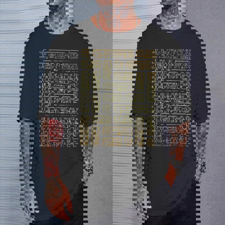Egyptian Hieroglyphs Ancient Egypt Camiseta unisex Regalos para él