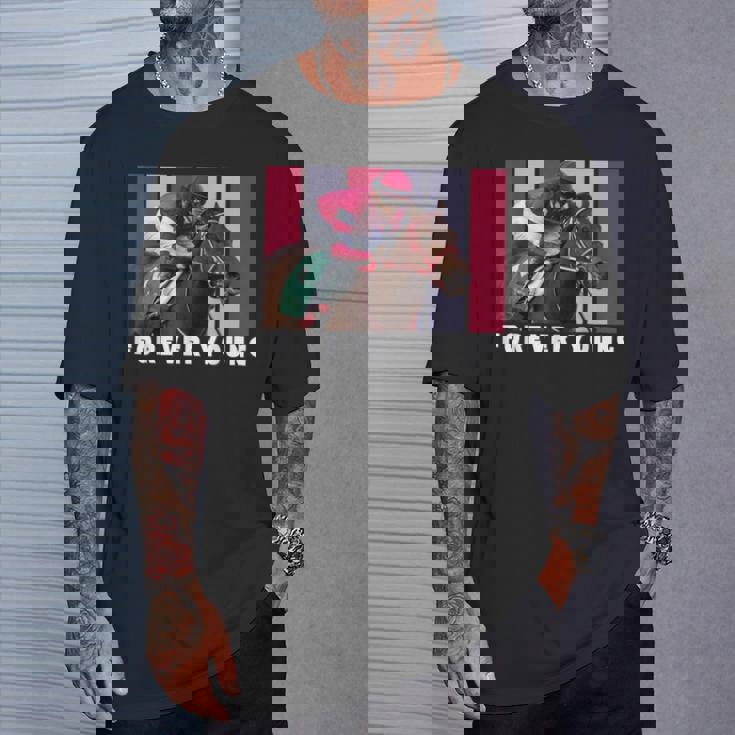 Forever Young Horse、競馬、デルマール、サンタアニタ Tシャツ 彼への贈り物