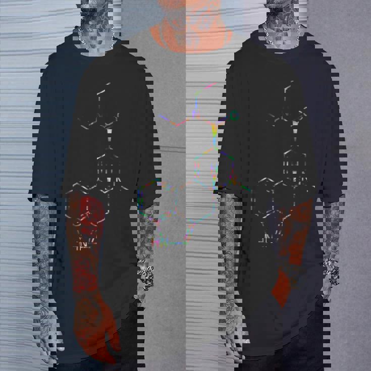 Lsd Moleculeサイケデリックシャツ Tシャツ 彼への贈り物