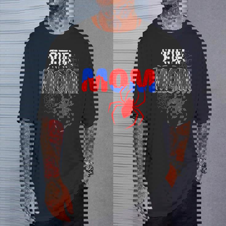 Spiders Mom Matching Family Birthday Mother's Day T-Shirt Gifts for Him Spiders Mom Matching Family Birthday Mother's Day T-Shirt Gifts for Him