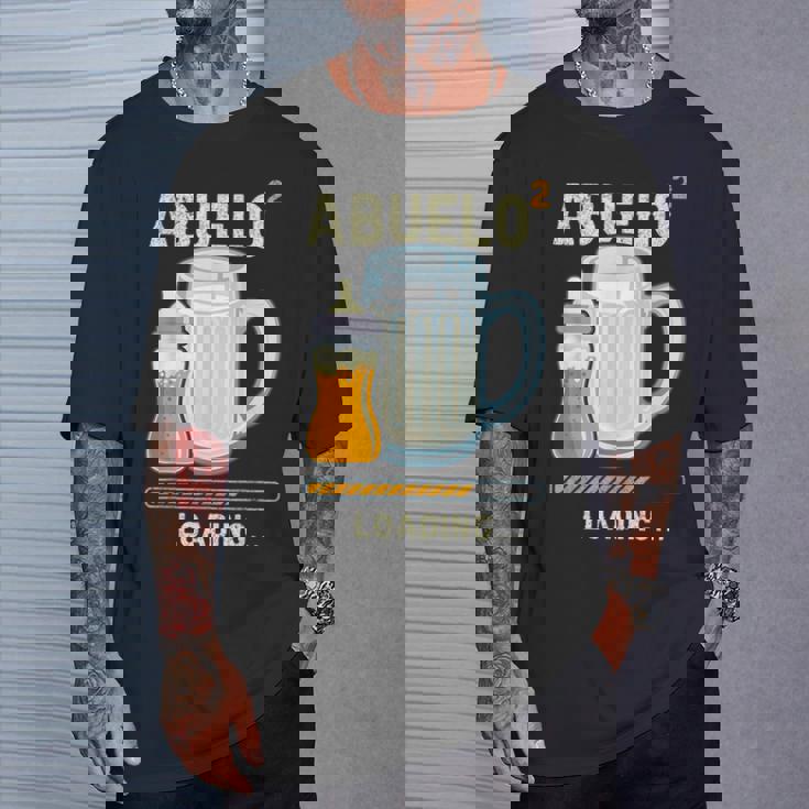 Futuro Abuelo Expectante Abuelo 2 Nieto Anuncio Nieto Camiseta unisex Regalos para él