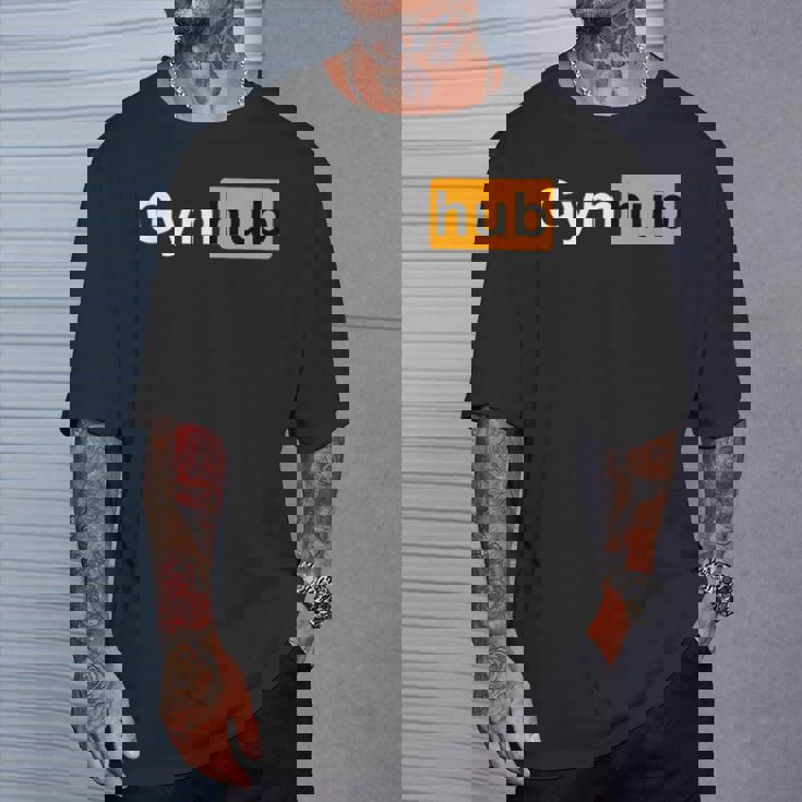 Gymhub 面白い ワークアウト フィットネス モチベーション ジム Tシャツ 彼への贈り物