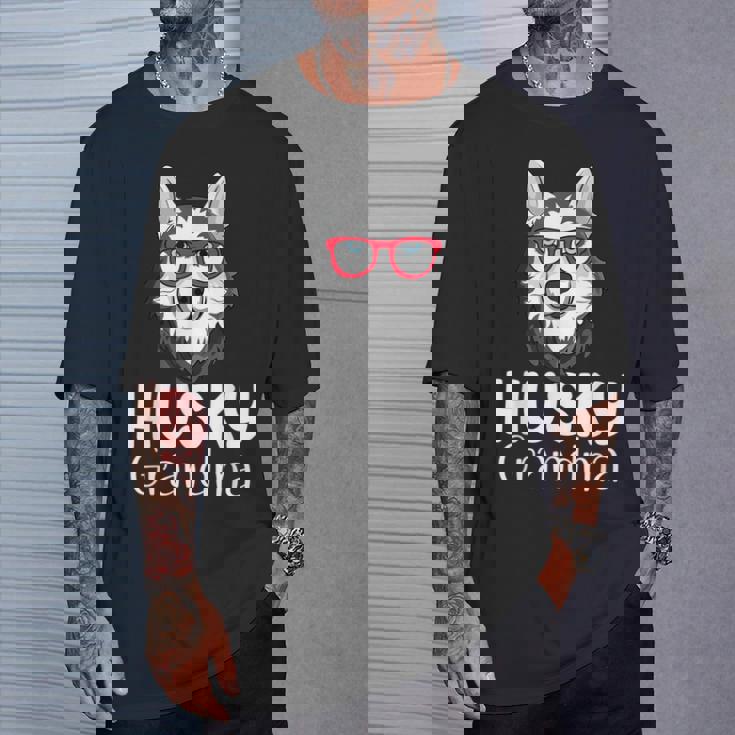 Huskyiberiano Abuela Pawma Perro Abuelos Abuela Camiseta unisex Regalos para él