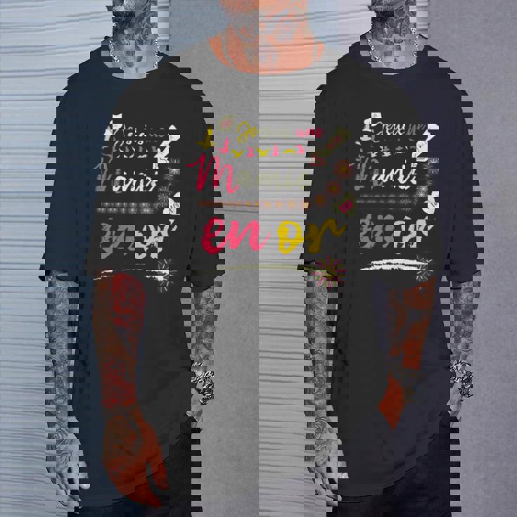 Idée Cadeau Mamie Humour Anniversaire Mamie En Or T-Shirt Cadeaux pour lui