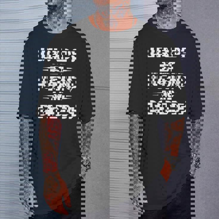 Il Miglior Marito E Papà Del Mondo E Un Bellissimo Gr Maglietta Regalos para él