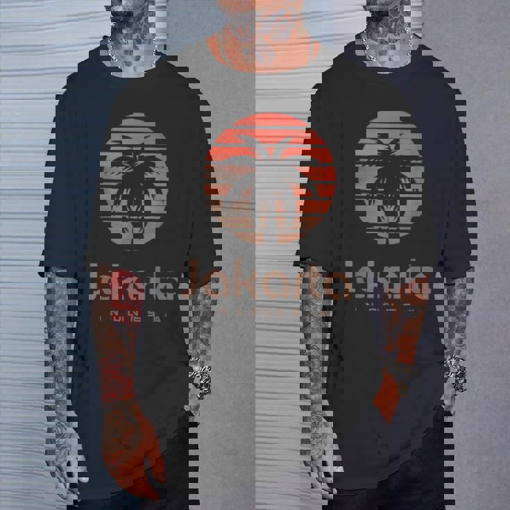 Jakarta インドネシア ジャカルタ Tシャツ 彼への贈り物