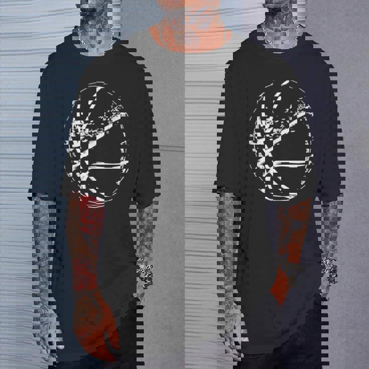 Joueur De Basket-Ball Esquisse De Basket-Ball Garçons T-Shirt Cadeaux pour lui