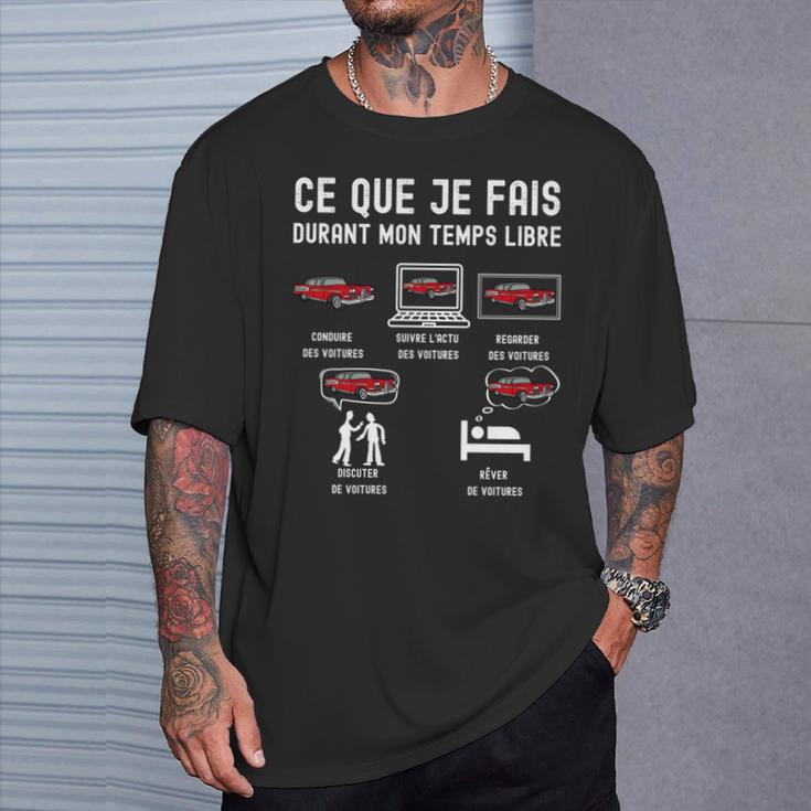 J'peux Pas J'aioiture Homme Passionoiture Humour Cadeau Manche Longue T-Shirt Cadeaux pour lui
