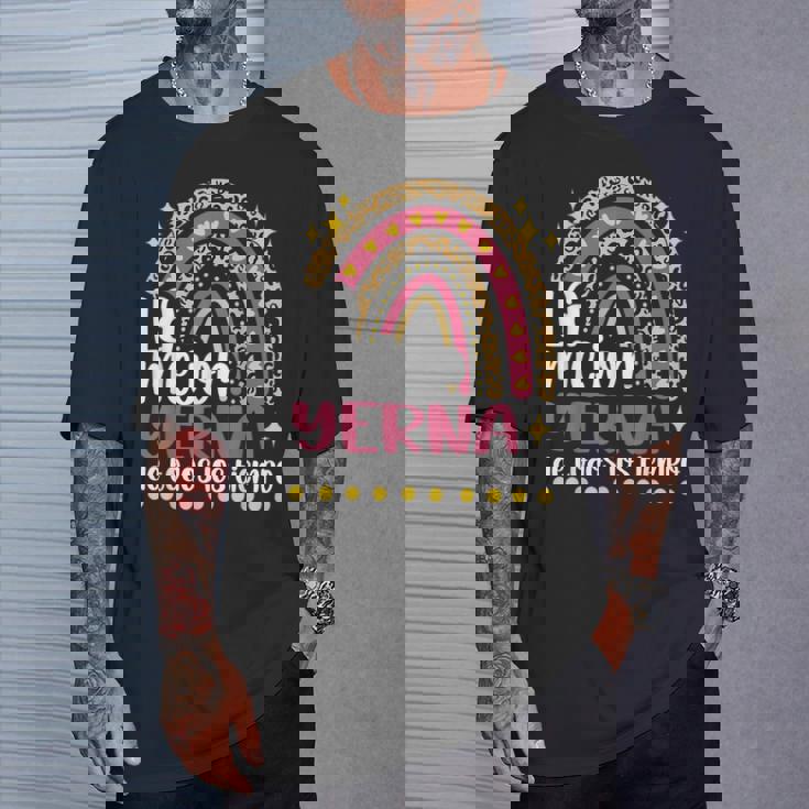 La Mejor Yerna Divertido Regalo Para Nuera Joven Cumpleaños Camiseta unisex Regalos para él