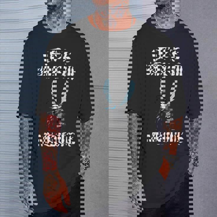 Laida Es Mejor Con Los Mosquitos Camiseta unisex Regalos para él