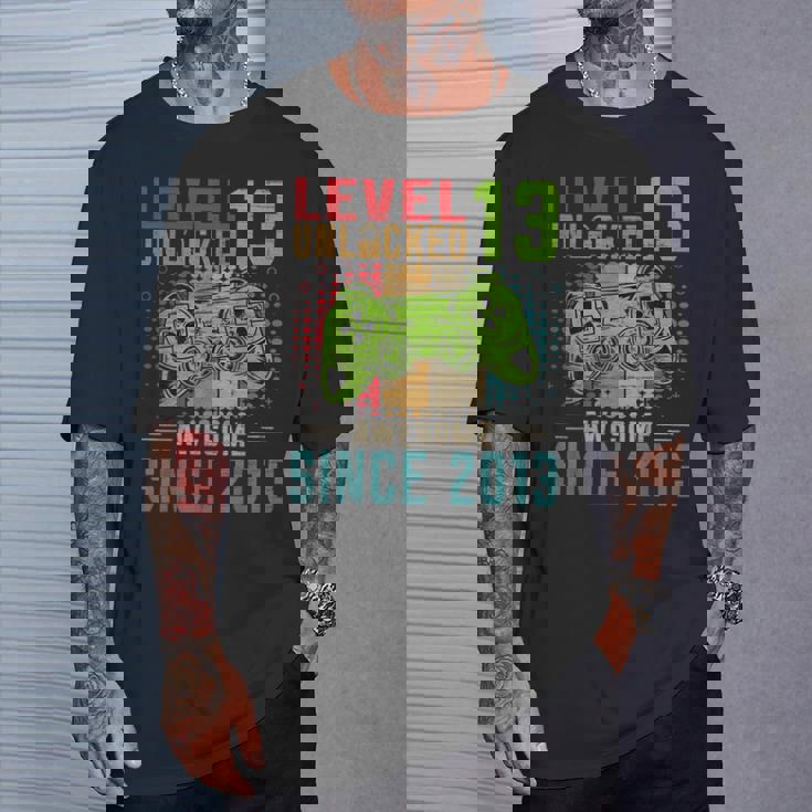 Level 13 Unlocked Birthday 13 Year Old 13Th Birthday Tシャツ 彼への贈り物