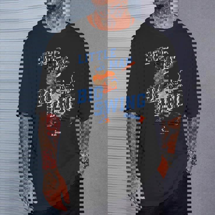 Little Man Bigwing Jose Altuve Houston Mlbpa Tシャツ 彼への贈り物