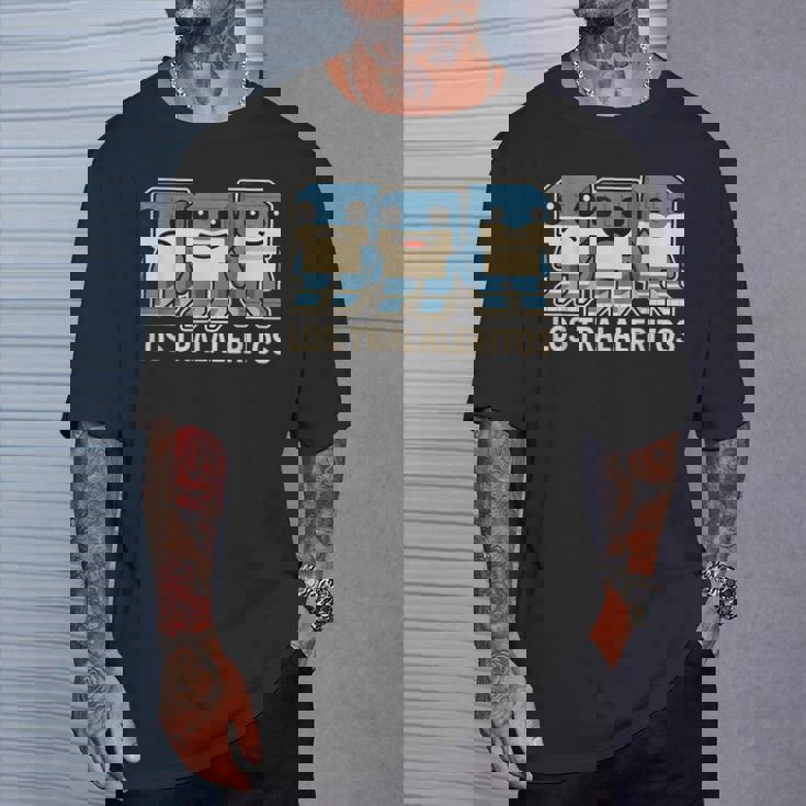 Los Traleritos Gen Alpha イタリアブレインロットゲームミーム Tシャツ 彼への贈り物