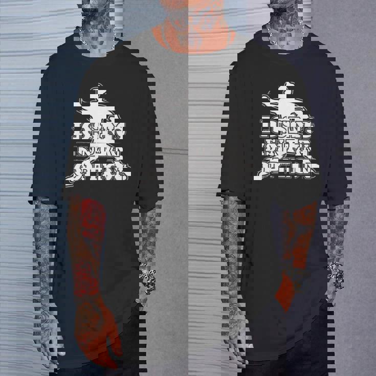 Losing Isn't An Option 長袖tシャツ Tシャツ 彼への贈り物