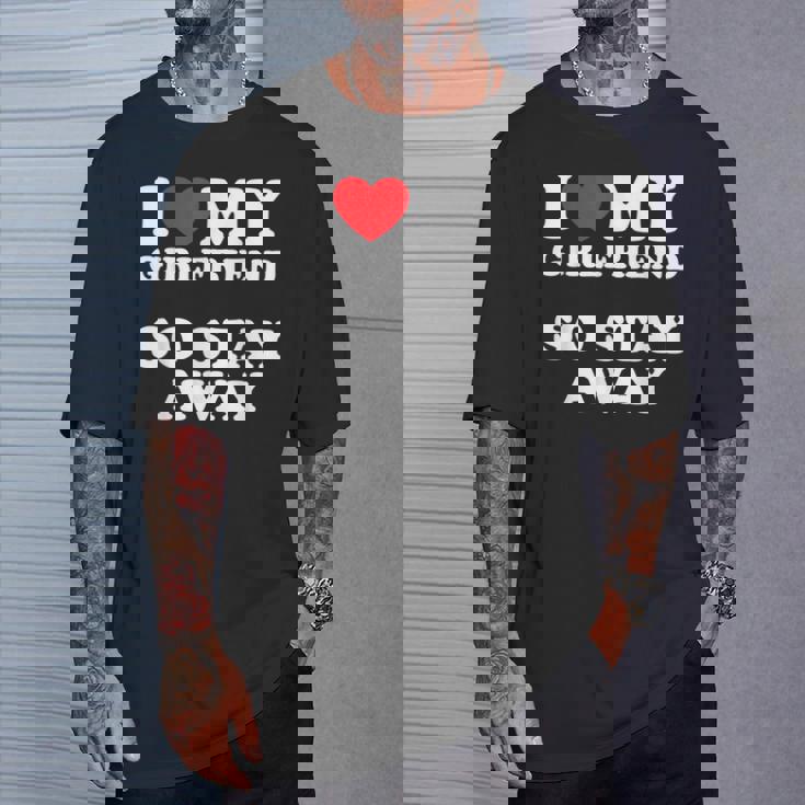 I Love My Girlfriend I Love My Girlfriendotay Away Tシャツ 彼への贈り物