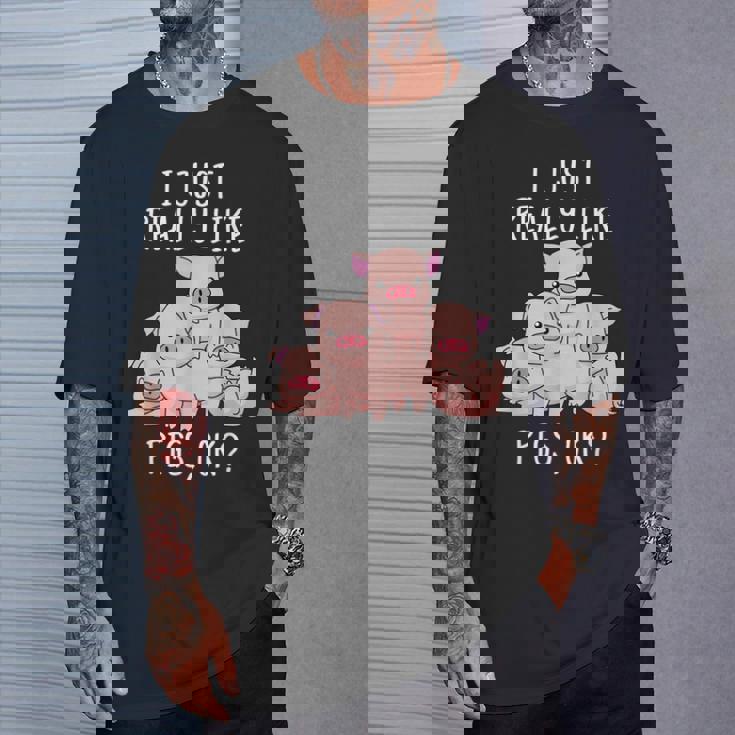 Love Pig シャツ レディース 豚 ギフト 豚 メンズ キュート 豚 Tシャツ 彼への贈り物