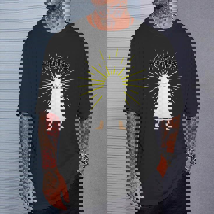 Medjed キュート エジプト メジェド Tシャツ 彼への贈り物