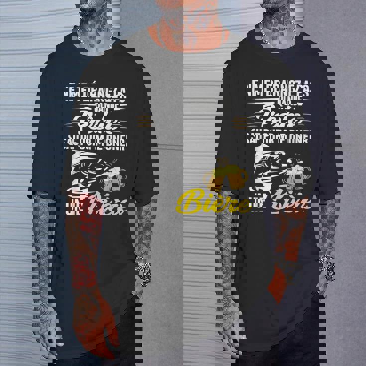 Ne Me Dérangez Je Pêche Me Donner Une Bière Pêcheur T-Shirt Cadeaux pour lui