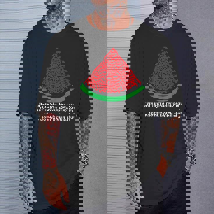Palestina Caligrafíaandíaolidaridad Palestina Camiseta unisex Regalos para él