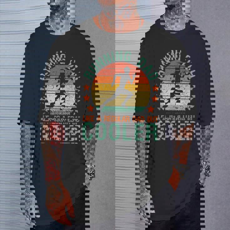 Papà Che Corre Divertente Maratoneta Jogger Regalo Per La Maglietta Regalos para él