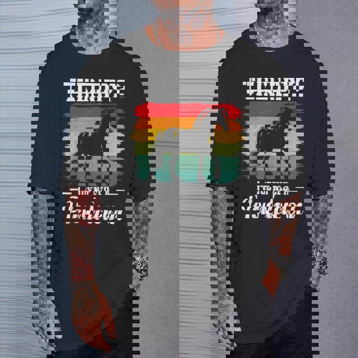 Percheron Tenue Pour Propriétaire De Cheval Percheron Équestre T-Shirt Cadeaux pour lui