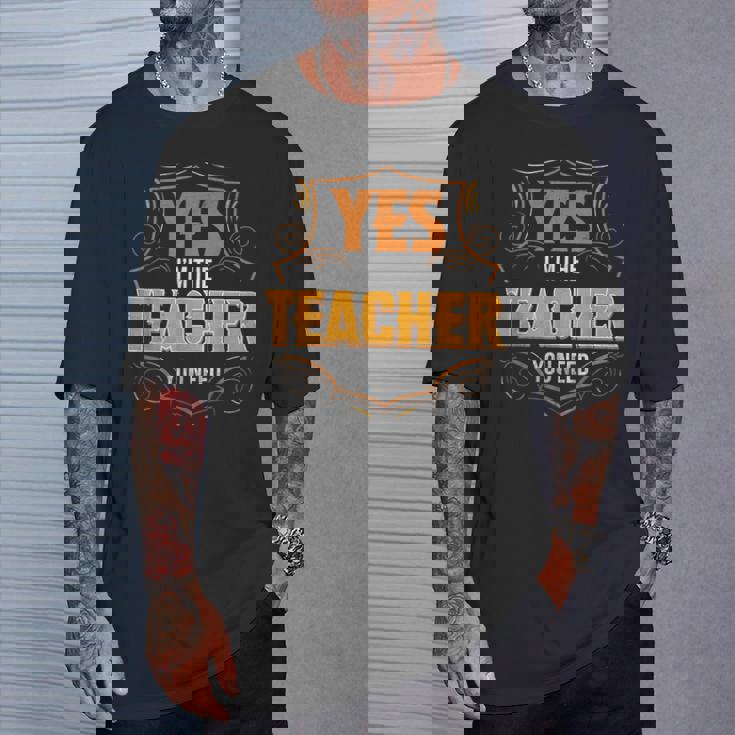 Retro Profession I'm The Teacher Tシャツ 彼への贈り物