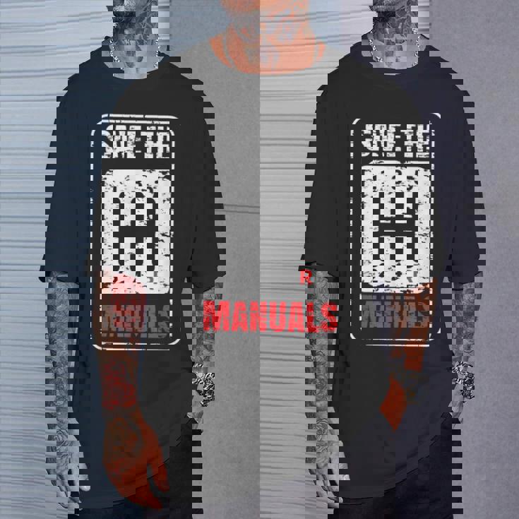 Save The Manuals Amoureux Deoitures À Transmission Automatique T-Shirt Cadeaux pour lui
