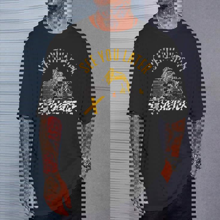 See You Later ショベルカードライバー Tシャツ 彼への贈り物