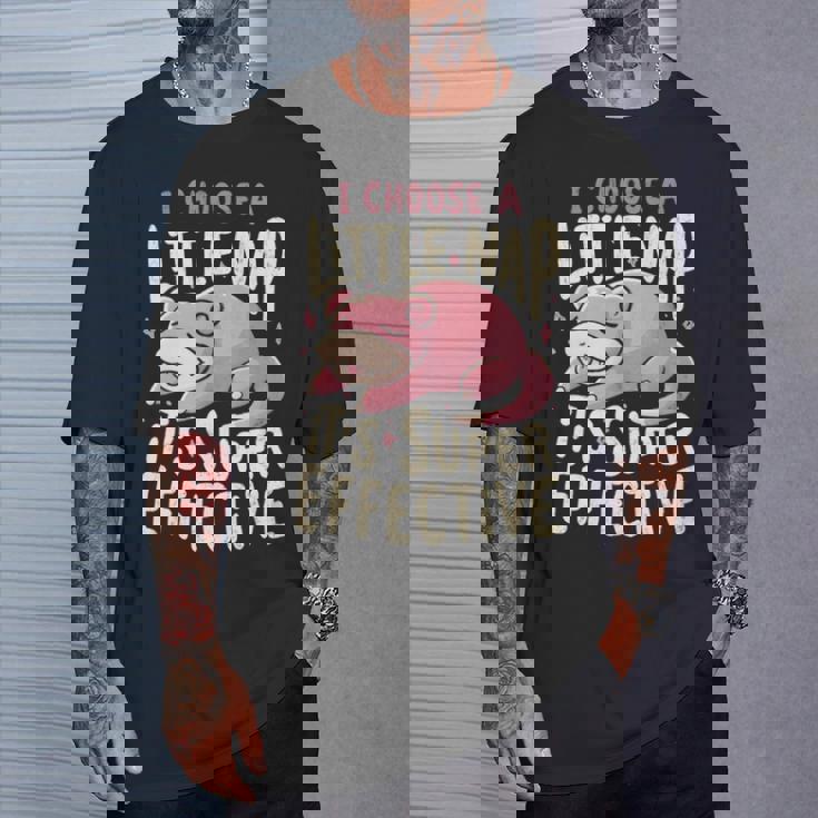 Slowpoke I Choose A Little Nap It'super Effect 長袖tシャツ Tシャツ 彼への贈り物