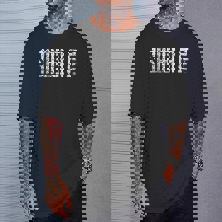 Sober Afobriety アルコールフリー グランジ Tシャツ 彼への贈り物