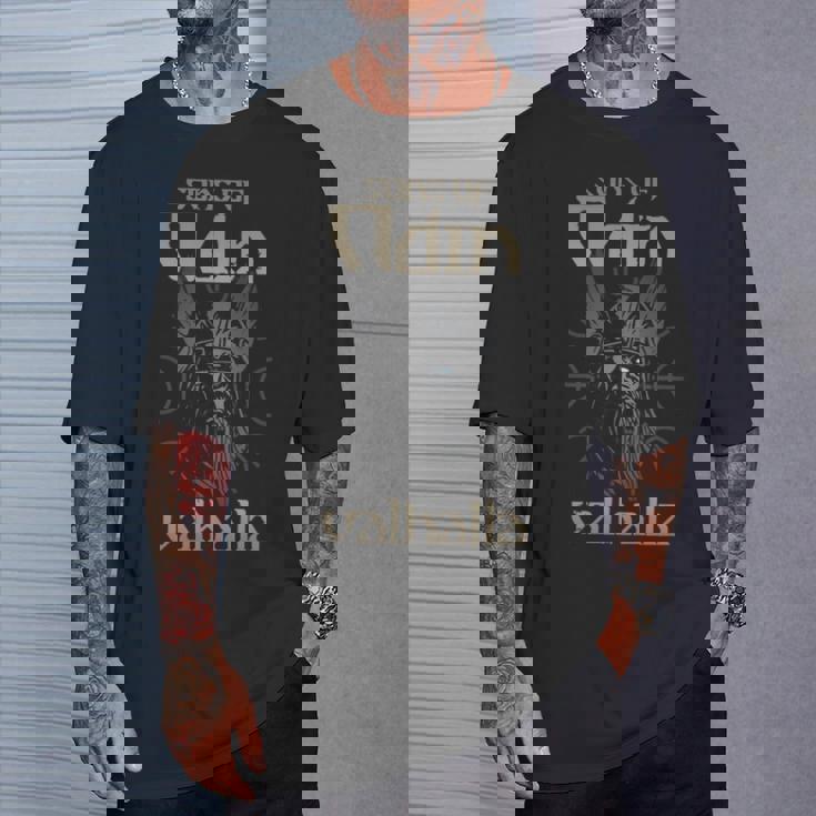 Sons Of Odinalhallaシャツ、ヴァイキング＆ヴァイキング・ノーズ 長袖tシャツ Tシャツ 彼への贈り物