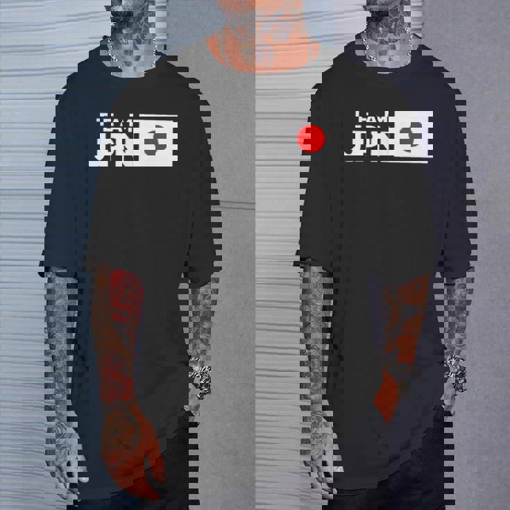 Team Jpn 日本国旗 チームジャパン 日の丸 男性 女性 子供 応援 チーム Tシャツ 彼への贈り物