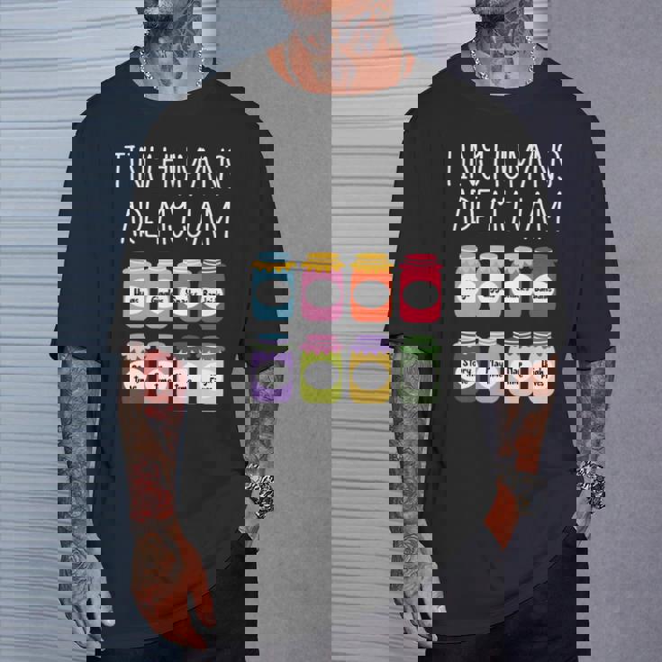 Tiny Humans Are My Jam 幼稚園保育士 長袖tシャツ Tシャツ 彼への贈り物