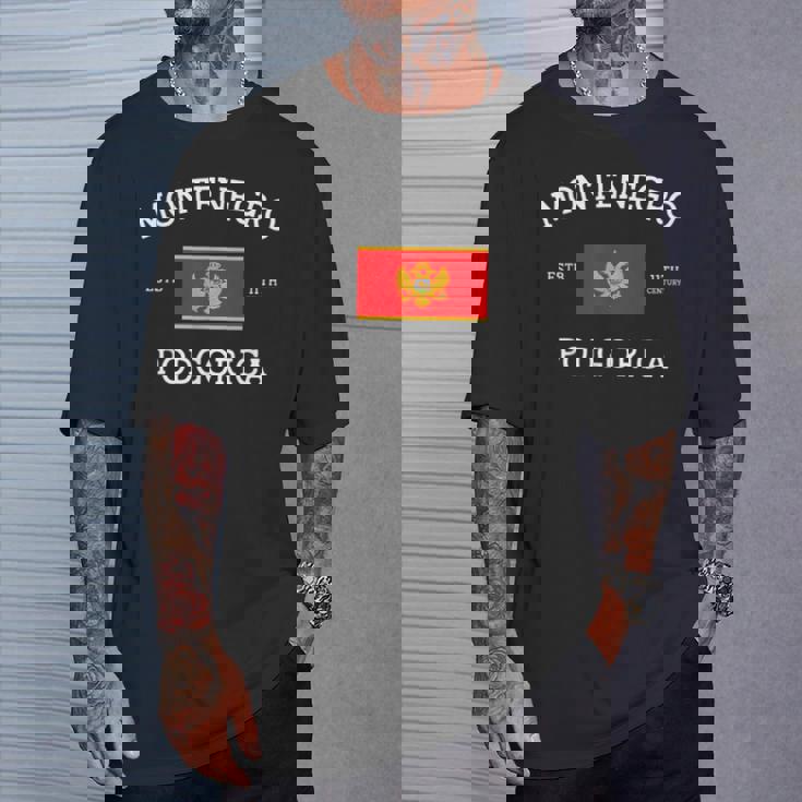 Historia De Montenegro Camiseta unisex Regalos para él