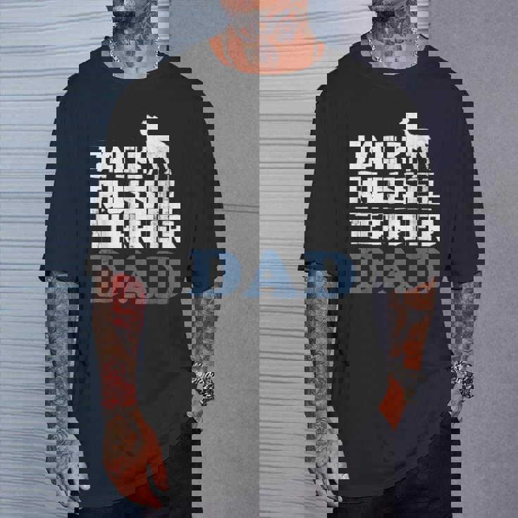 Uomo Jack Russel Terrier Papà Maglietta Regalos para él