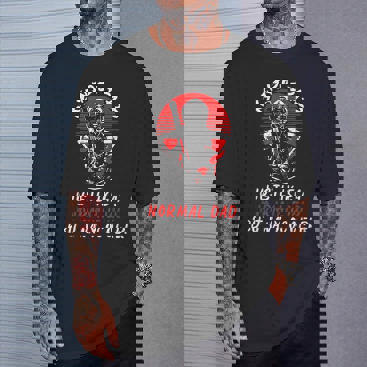 Uomo Kendo Papà Giappone Arti Marziali Padre Combattente Guerriero Giapponese Maglietta Regalos para él