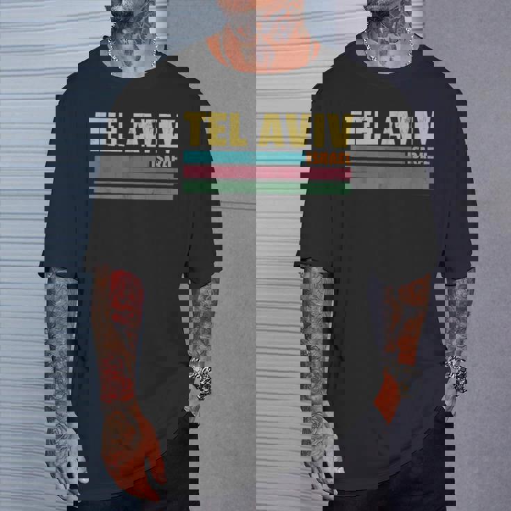 Vintage 1980Style Tel Aviv Israel Camiseta unisex Regalos para él