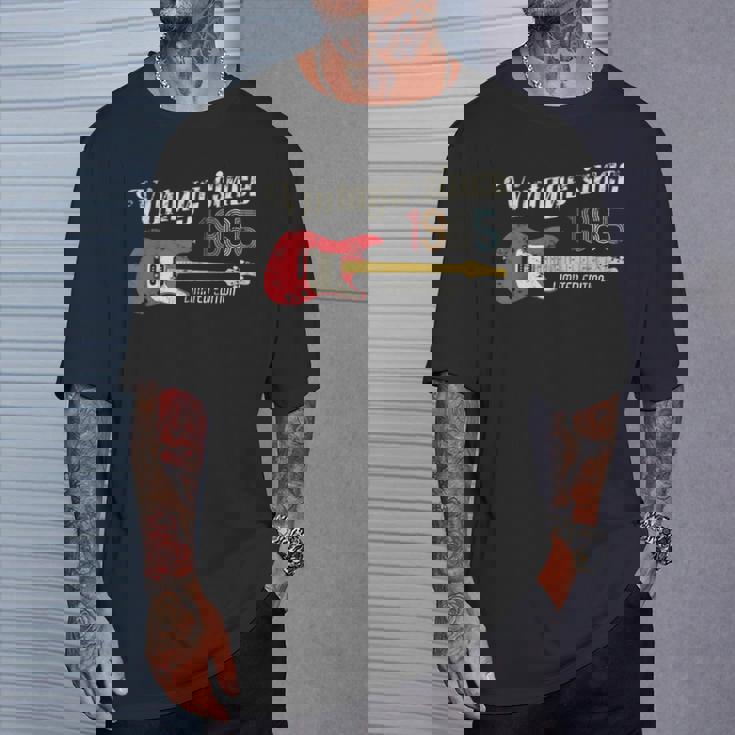 Vintageince 1965 Birthday Party ギターギタリストミュージシャン Tシャツ 彼への贈り物