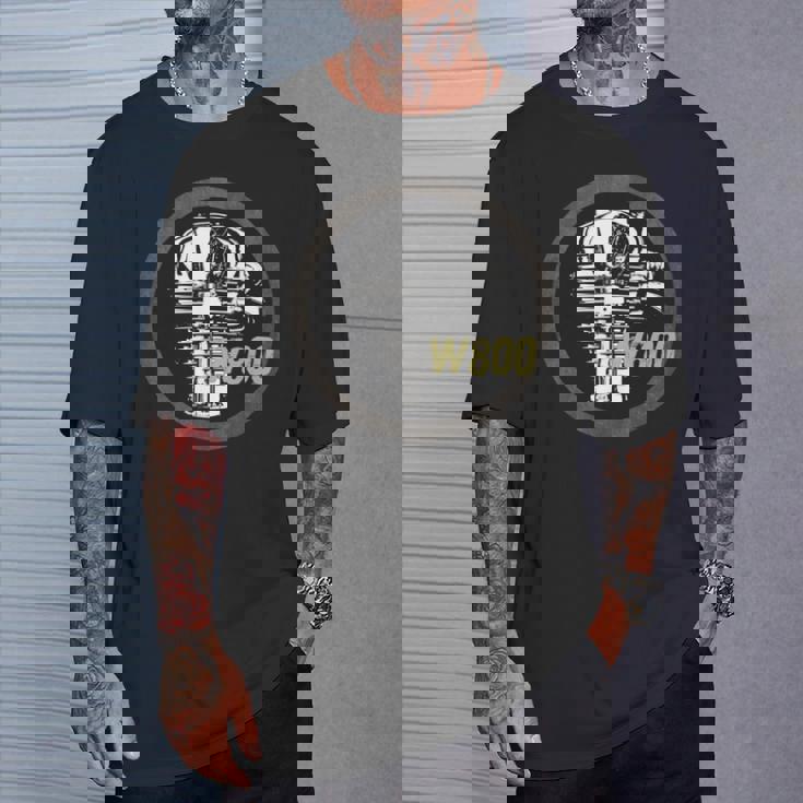 W800 バイク 長袖tシャツ Tシャツ 彼への贈り物